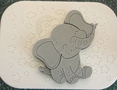 Voi Vui Vẻ - puzzle lắp ghép (insert) cho bé - Image 1