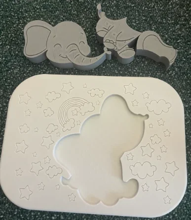 Voi Vui Vẻ - puzzle lắp ghép (insert) cho bé - Image 2