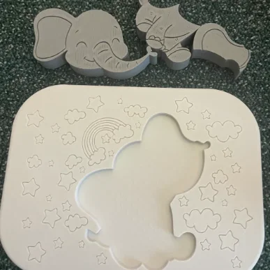 Voi Vui Vẻ - puzzle lắp ghép (insert) cho bé