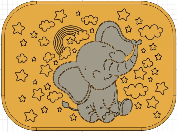 Voi Vui Vẻ - puzzle lắp ghép (insert) cho bé - Image 4