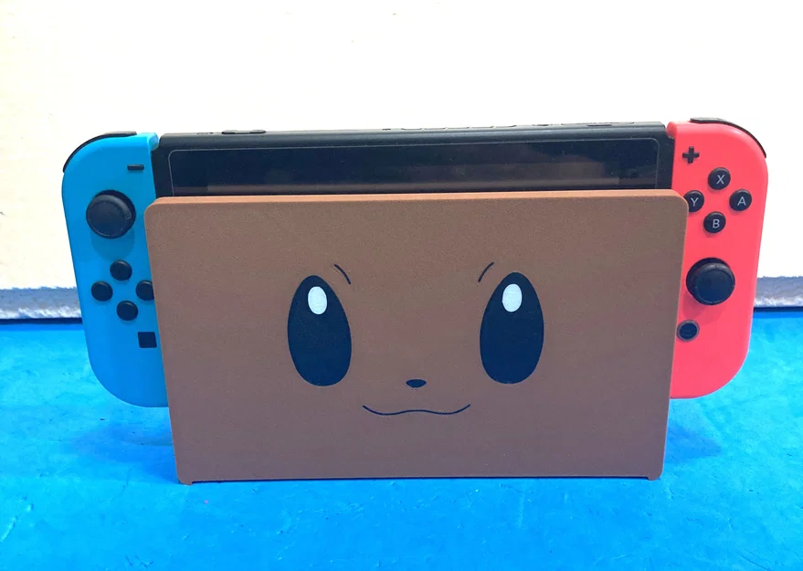 Vỏ bảo vệ Nintendo Switch OLED hình Eevee cực dễ thương - Image 1