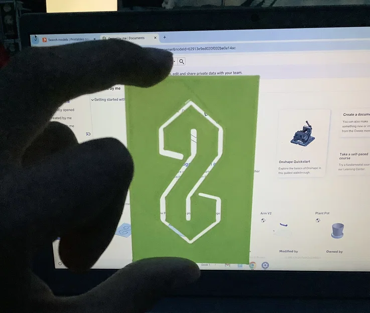 Cool S Card: Thẻ biểu tượng chữ S huyền thoại cho dân mê in 3D - Image 1