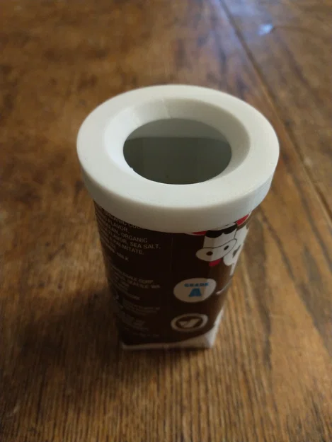 Đế đỡ thủy canh 3D cho hộp sữa Tetrapak 240mL - Tái chế sáng tạo - Image 2