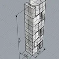 Mô hình bản lề (Hinge) 3D - Thiết kế linh hoạt cho mọi dự án - Thumbnail 1
