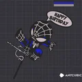 Topper Bánh Kem Spider-Symbiote Đa Màu - Thumbnail 2
