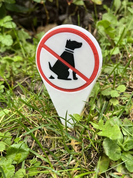Zákaz venčení psů, Prohibition (Bảng cấm dắt chó đi vệ sinh) - Image 1
