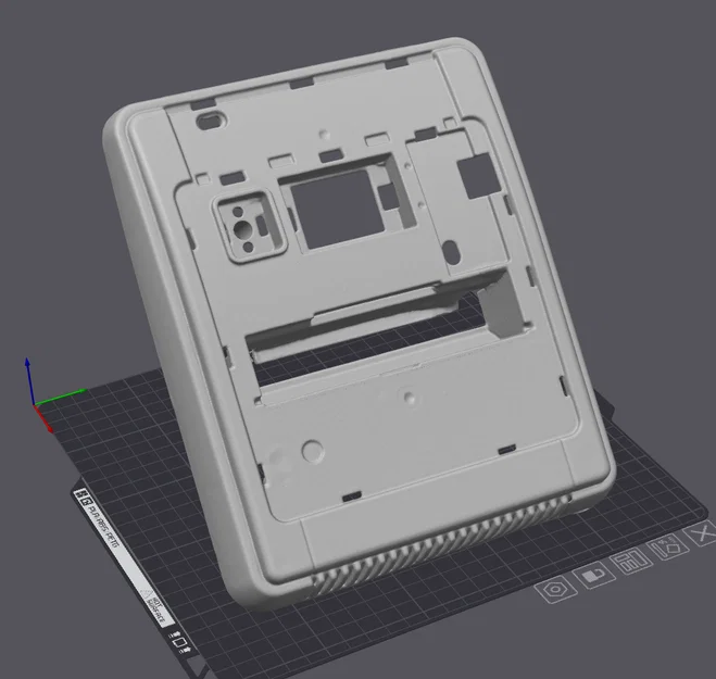 Super Nintendo Top Case 3D Scan – Bản quét 3D nắp trên SNES - Image 1