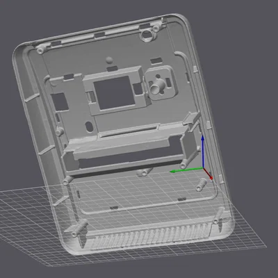 Super Nintendo Top Case 3D Scan – Bản quét 3D nắp trên SNES