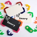 ClickTags - nametag nam châm với cánh wing gắn rời - bảng tên queer & kinky - Thumbnail 1