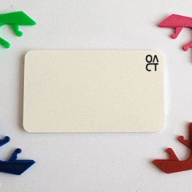 ClickTags - nametag nam châm với cánh wing gắn rời - bảng tên queer & kinky