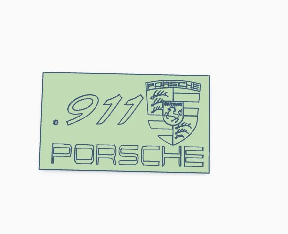 Móc khóa Porsche 911 in 3D phong cách cho người đam mê xe - Image 4
