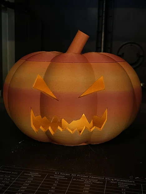 Mô hình quả bí ngô Pumpkin Time trang trí Halloween độc đáo - Image 1