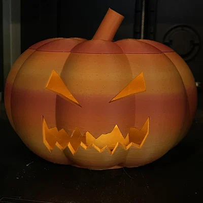Mô hình quả bí ngô Pumpkin Time trang trí Halloween độc đáo