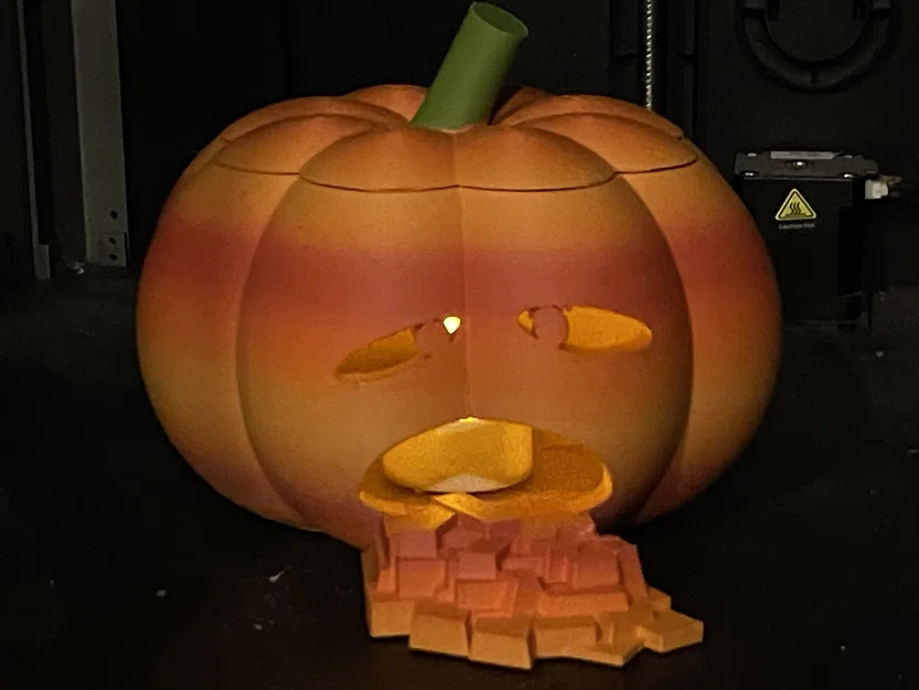 Mô hình quả bí ngô Pumpkin Time trang trí Halloween độc đáo - Image 2