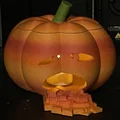 Mô hình quả bí ngô Pumpkin Time trang trí Halloween độc đáo - Thumbnail 2