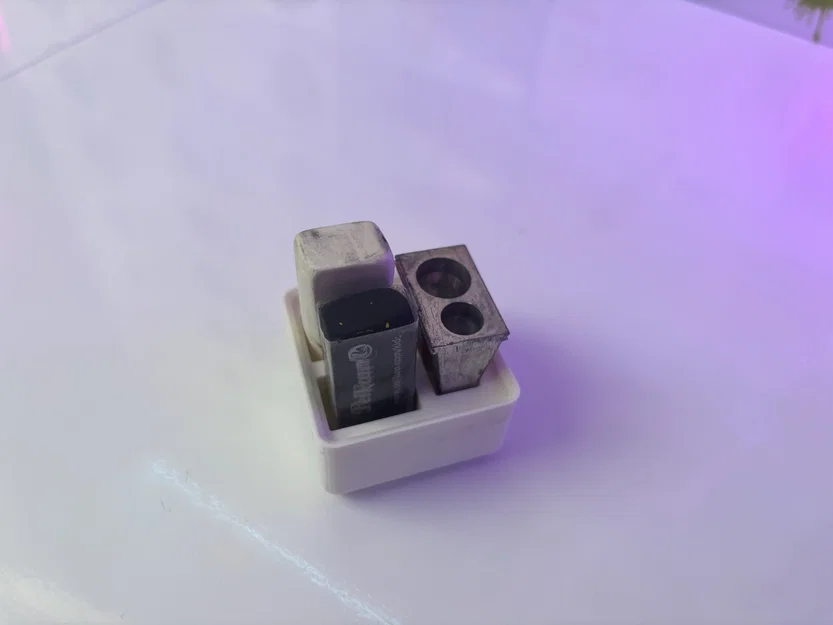 Khay đựng cục tẩy và gọt bút chì chuẩn Gridfinity 1x1 - Image 1