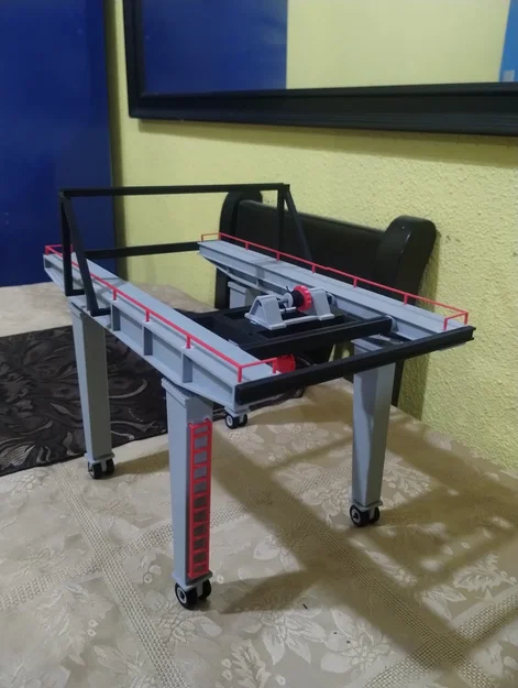 Mô hình cần cẩu di chuyển (Traveler Crane) 3D Printing - Image 1
