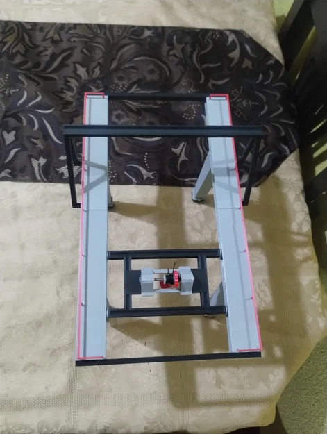 Mô hình cần cẩu di chuyển (Traveler Crane) 3D Printing - Image 2