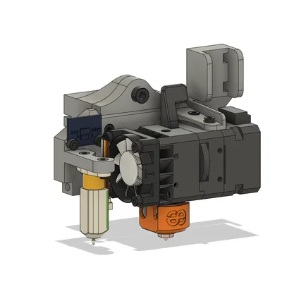Bộ Ngàm Gắn Ray Tuyến Tính MGN12 Cho Đầu In H2V2s Trên Ender 3