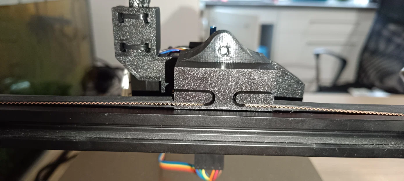 Bộ Ngàm Gắn Ray Tuyến Tính MGN12 Cho Đầu In H2V2s Trên Ender 3 - Image 3
