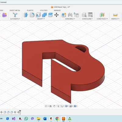 Móc khóa logo Rosenbauer – Thiết kế in 3D tinh tế cho fan cứng
