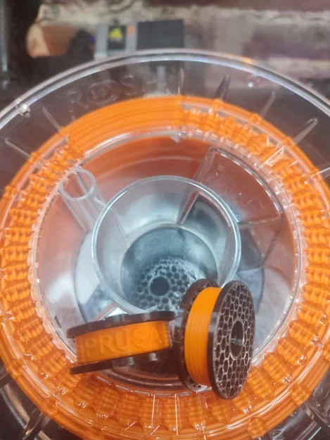Móc khóa hình cuộn nhựa in 3D PRUSA độc đáo cho dân công nghệ - Image 1