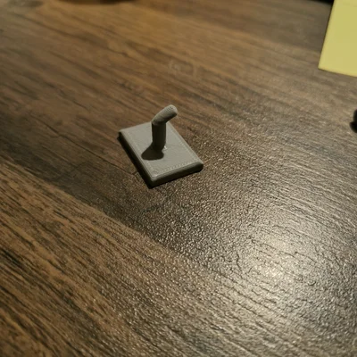 Móc treo vỉ đập ruồi 3D dán tường tiện lợi