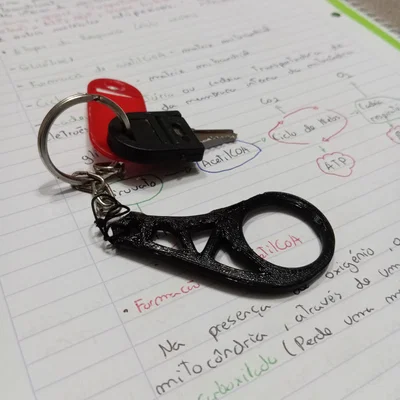 Móc khóa xoay - Print In Place (Spining Keychain)