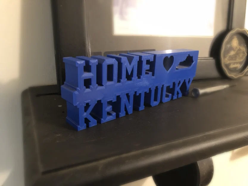 Mô hình trang trí Kentucky Heart Home – Quà tặng 3D độc đáo - Image 1