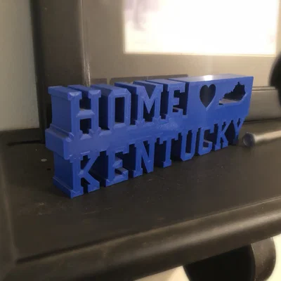 Mô hình trang trí Kentucky Heart Home – Quà tặng 3D độc đáo
