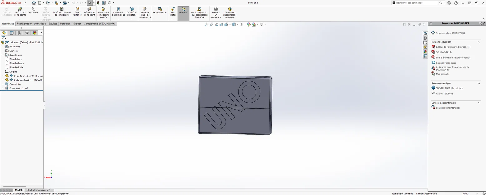 Hộp đựng bài UNO 3D - Thiết kế gọn gàng, bảo vệ bộ bài tối ưu - Image 1