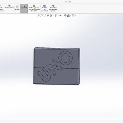 Hộp đựng bài UNO 3D - Thiết kế gọn gàng, bảo vệ bộ bài tối ưu