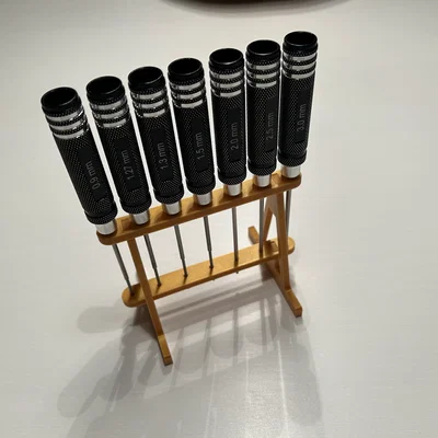Kệ/giá để lục giác (Hex key stand) để bàn