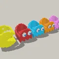 Mô hình chậu cây để bàn phong cách Pac-Man cực dễ thương - Thumbnail 2