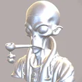 Mô hình Alien Driver Heads 3D in cho xe RC và trang trí - Thumbnail 2