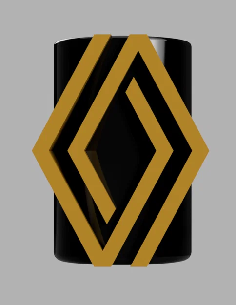 Ống cắm bút logo Renault độc đáo cho bàn làm việc - Image 2