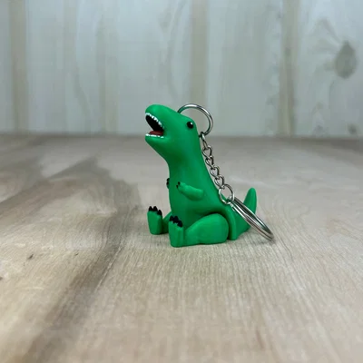 Móc khóa khủng long T-Rex Fidget cực xinh cho máy in 3D