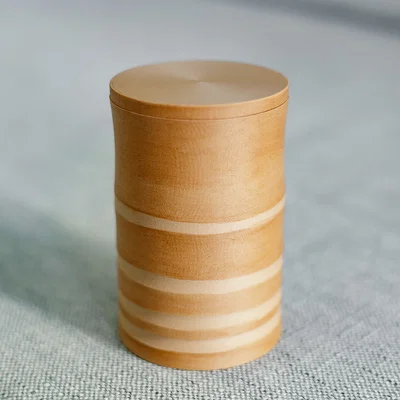 Mẫu in 3D Hũ đựng trà kiểu dáng tre (Bamboo Style Jar) độc đáo
