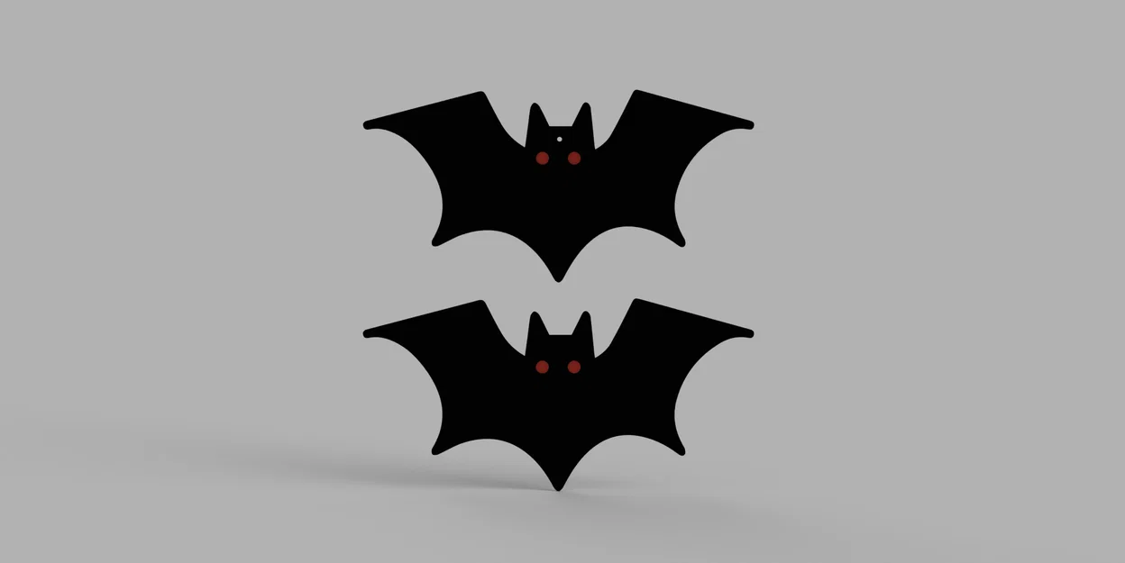 Mô hình trang trí hình con dơi (Bat Decoration) in 3D đẹp mắt - Image 1