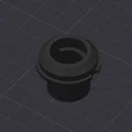 Giá đỡ lock cylinder Kawasaki KQR (side/top luggage case) - Thumbnail 1