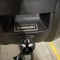 Giá đỡ lock cylinder Kawasaki KQR (side/top luggage case) - Thumbnail 7
