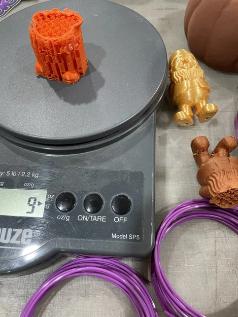 Gnome Hư Kẹo Candy Corn 3 Màu 1 Extruder cho Halloween - Image 5