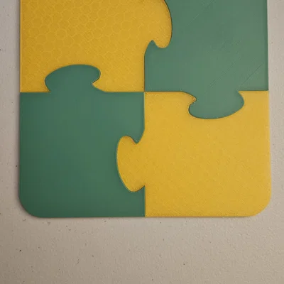 Đế Lót Ly Mảnh Ghép Puzzle (Puzzle Piece Coaster)