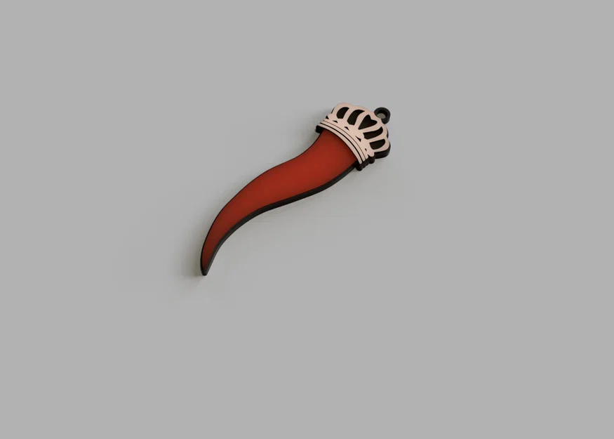 Móc khóa Corno (Keychain Corno) - Image 1