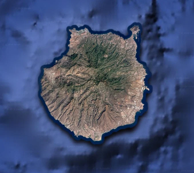 Mô hình địa hình 3D đảo Gran Canaria độc đáo - Image 2