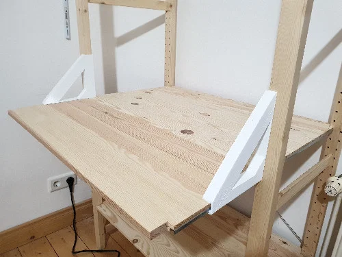 Bộ phụ kiện mở rộng kệ Ikea IVAR tăng thêm 30cm diện tích - Image 1