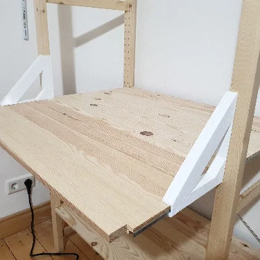 Bộ phụ kiện mở rộng kệ Ikea IVAR tăng thêm 30cm diện tích