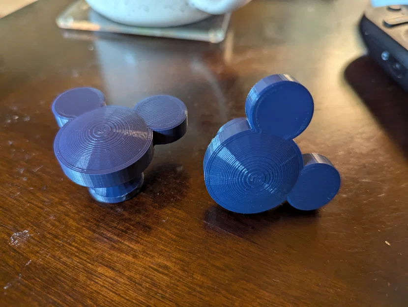 Núm tay nắm tủ/ngăn kéo hình Mickey Mouse - Image 1