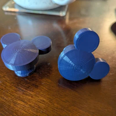 Núm tay nắm tủ/ngăn kéo hình Mickey Mouse