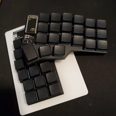 Case Tối Giản Cho Corne LP Mechanical Keyboard (Screwless)